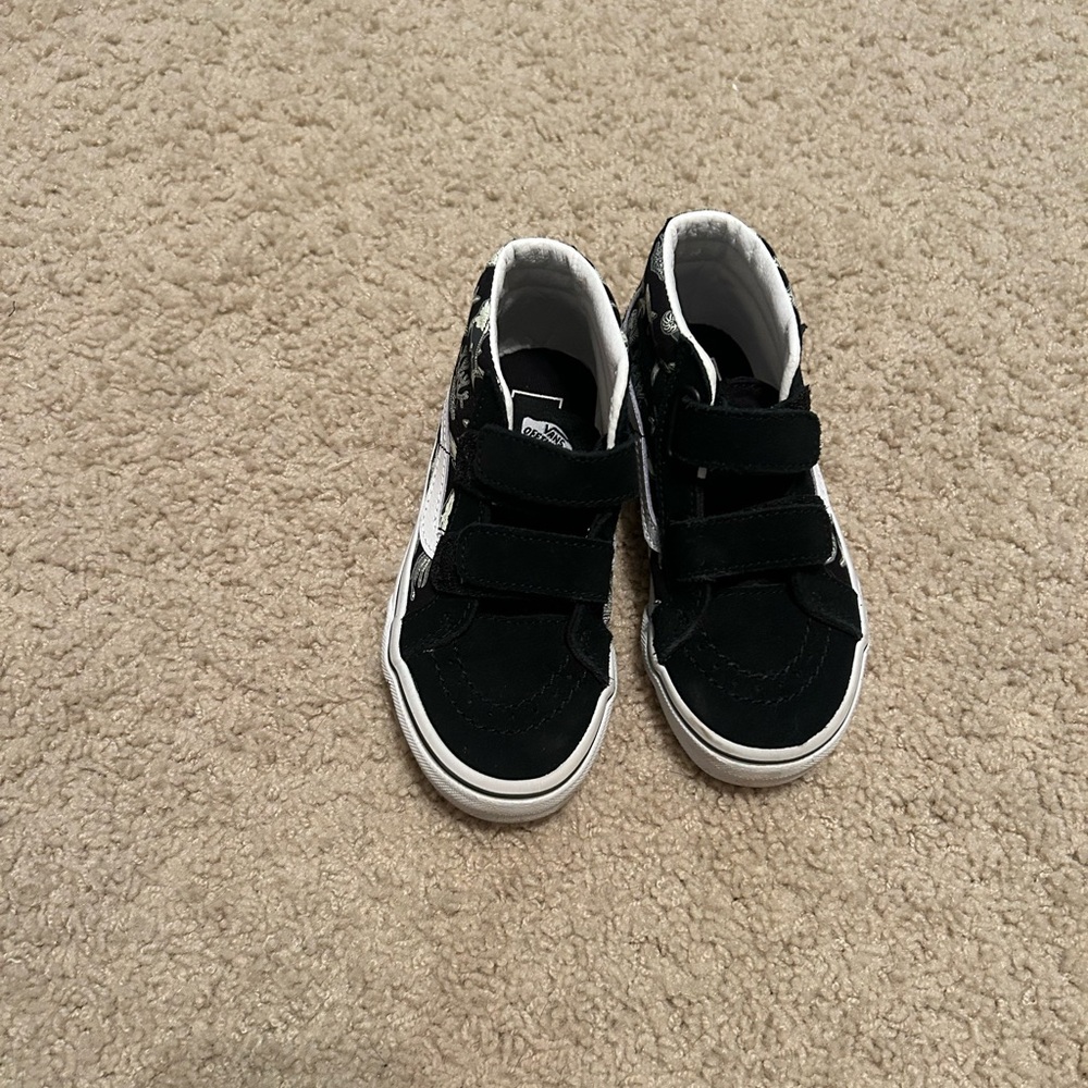 Kids Glow in the Dark Sea Creature High Top Vans